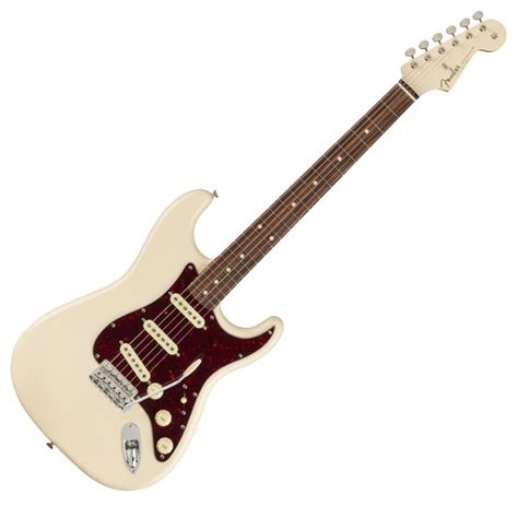 fender limited edition vintera  stratocaster olympic white  gearmusic