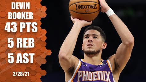 Devin Booker Erupts For 43 Points In Win Over Timberwolves [highlights
