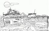 Coloring Battleship 17kb 1593 Drawings sketch template