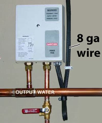 ecosmart  tankless water heater wiring diagram collection