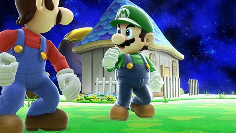 Luigi Mario Super Smash Bros For Wii U Skins Mario