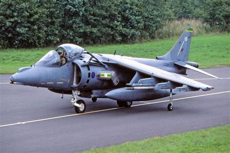 harrier gra  sq raf cottesmore aug  fighter jets military