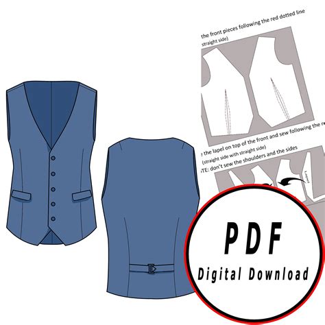 printable vest pattern ubicaciondepersonascdmxgobmx