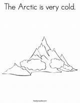 Coloring Everest Mount Arctic Pages Peak Cold Very Mountain Biome Climbed Off Noodle Print Twistynoodle Favorites Login Add Twisty Built sketch template