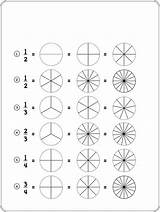 Fractions Fraction Fracciones Equivalentes Colorear Equivalent Cokitos Compartir sketch template
