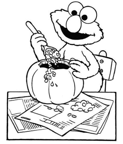 halloween elmo coloring pages coloring home