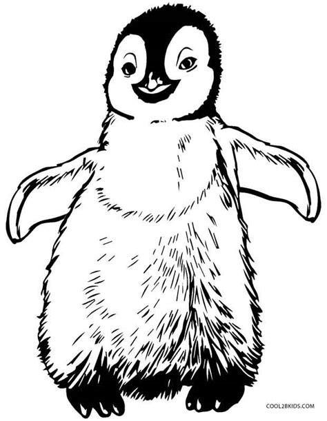 printable penguin coloring pages  kids coolbkids