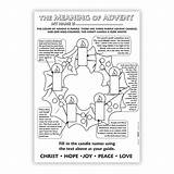Advent Coloring Autom sketch template