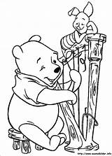 Winnie Pooh Coloring Dibujos Harpe Tocando Arpa Colorea Joue Ourson Puuh Malvorlagen Ursinho Bear Harp Coloriez Brincando Tigger Kleurplaat Piglet sketch template