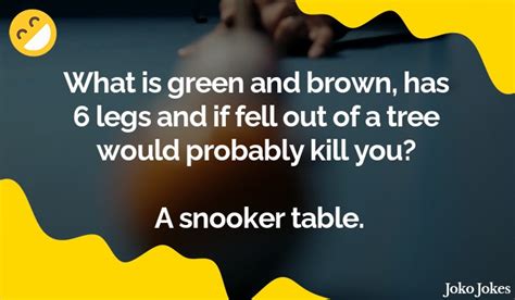 37 snooker jokes that will make you laugh out loud