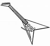 Mewarnai Gitar Paud Tk Kanak Taman Macam Berbagai Bawah Umur Temukan sketch template