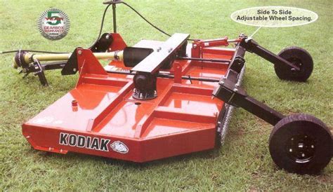 heavy duty rotary cutter  foot kodiak farm equipment bushhog waverly hall ga  sale