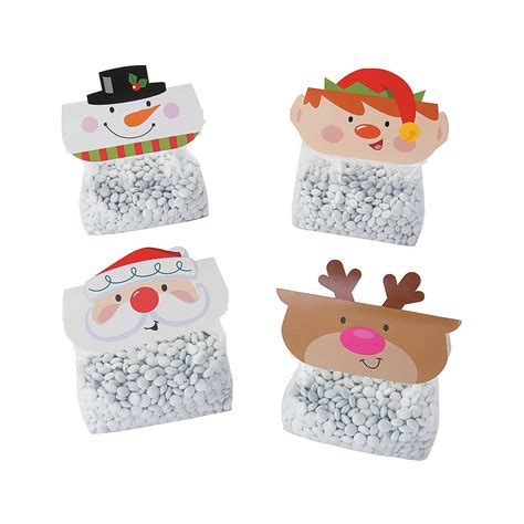 christmas treat bags toppers  bags party supplies  pieces