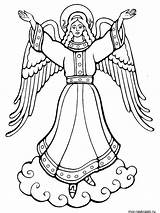 Coloring Pages Angel Angels Print Printable Color Kids Recommended sketch template