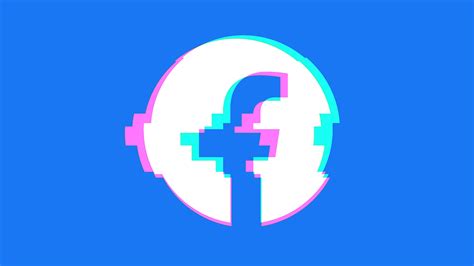 facebook logo  pixelated style wallpaperscom