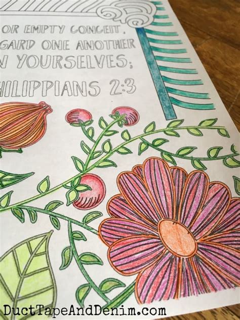 scripture coloring pages philippians