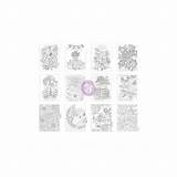 Prima Coloring Planner Dividers Everywhere Embelishments Beauty sketch template