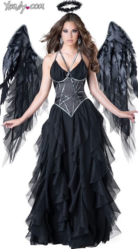 Sexy Dark Angel Costume Black Angel Costume Sexy Angel Costume