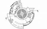 Planetarium Dwg Cadbull sketch template