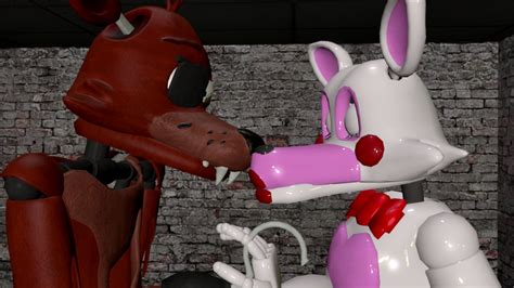 sfm fnaf five nights at freddy s foxy mangle chica by tony crynight youtube