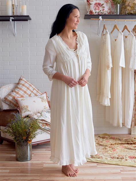 clothilde dressing gown ladies clothing nighties dressing gowns