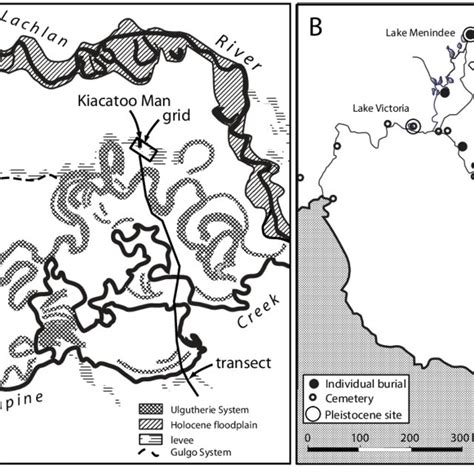 geomorphic map   lachlan river  kiacatoo  distribution   scientific