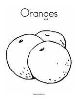 Coloring Orange Designlooter Oranges sketch template