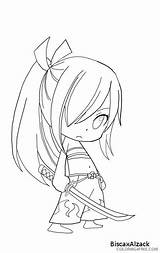 Coloring4free Tail Fairy Coloring Pages Erza Mirajane Strauss Chibi Jellal sketch template