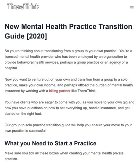 how to start a new mental health practice guide [ video]