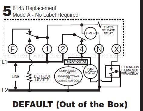 commercial defrost timer wiring diagram wiring