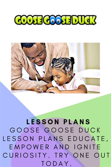 “goose goose duck lesson plans are age appropriate