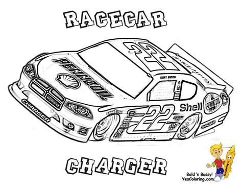 nascar coloring pages  sports fan cars coloring pages race