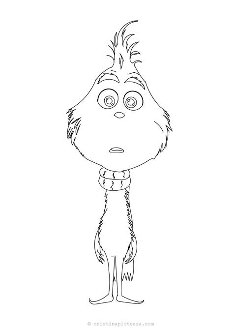 grinch coloring pages drawings sheets  grinch