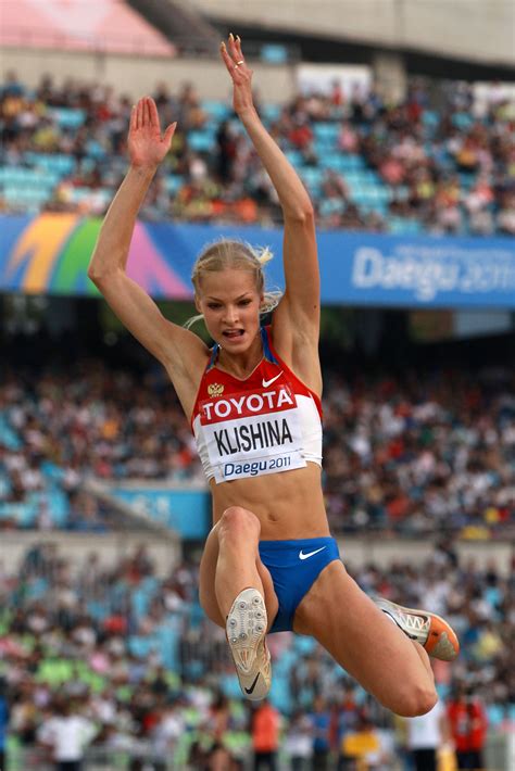 Athletes Darya Klishina