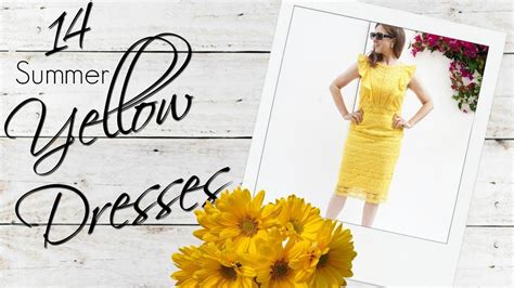 summer yellow dresses   wear  yellow dress youtube