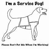 Coloring Dog Service Disability Pages People Dogs Color Colouring Kidsplaycolor Book Choose Board sketch template