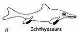 Ichthyosaur Dolphin Jurassic Reptile Shaped Marine Kgs Uky Education Edu sketch template