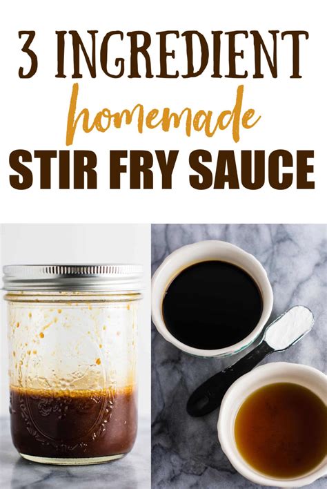 stir fry sauce homemade stir fry stir fry sauce