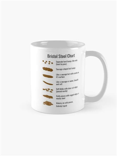 bristol stool chart coffee mug  sale  gift   redbubble