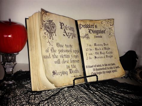 printable halloween spell book pages  printablescom