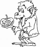 Coloring Werewolf Pages Goosebumps Halloween Slappy Printable Kids Werewolves Horrorland Color Colouring Pumpkin Getcolorings Cute Funny Scary Monster Print Getdrawings sketch template