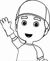 Handy Manny Coloring Wecoloringpage Pages sketch template