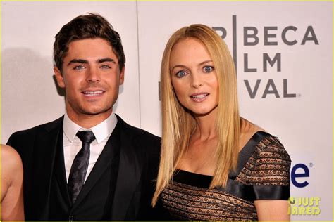 zac efron and heather graham at any price premiere photo