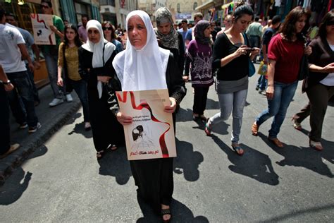 Honor Killings Rise In Palestinian Territories Sparking Backlash The