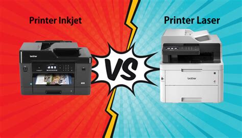 perbandingan printer inkjet  printer laser blog hitech seputar