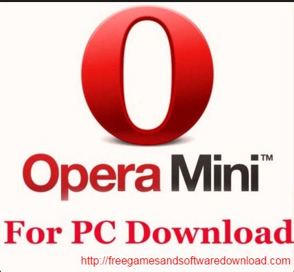opera mini fast web browser    pc