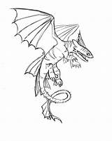 Nadder Deadly Coloring Dragons Dragon Someone Mind Does School Getcolorings Pages Getdrawings Color sketch template