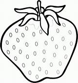 Strawberry Coloring Pages Printable Fresh Color Fruit Getcolorings Yummy sketch template