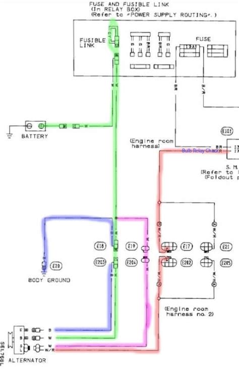 diagram  wire alternator wiring diagram nissan mydiagramonline