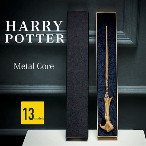 New Cosplay Dumbledore Old Wand Metal Core Harry Potter